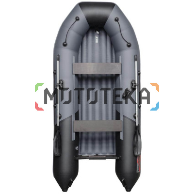 Лодка ПВХ Таймень NX 3400 НДНД PRO красный/чёрный