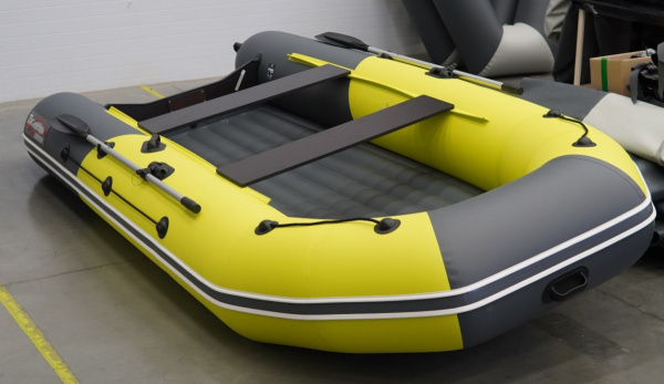 Лодка ПВХ Таймень NX 3800 НДНД PRO MAX жёлтый/графит | Мототека