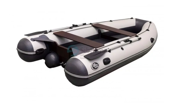 Лодка ПВХ SibRiver (Сибривер) Allaska (Аляска) - 360 Drive оранжевый/чёрный